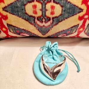Tiffany & Co. Elsa Peretti Sterling Wing  Cuff Bracelet